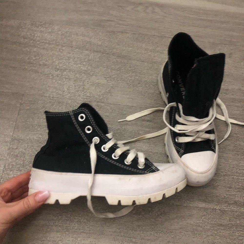 Converse Chuck Taylor All Star High Lugged 'Black’ sz 5